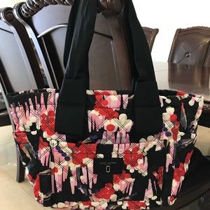 Marc Jacobs Large Geo Spot Quilt Nylon Tote